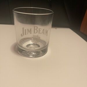 Jim Beam Whiskey Glass